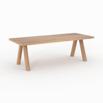 Rendez vous déco Table de jardin en bois de teck recyclé 10 personnes-Molo