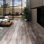 VIDAXL Dalles de plancher PVC autoadhesif 5,21 m² 2 mm marron bois mat