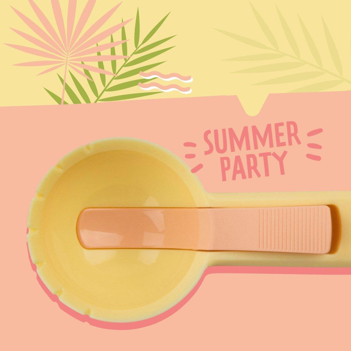 Fackelmann Cuillère à glace avec fonction éjection Fackelmann Summer party