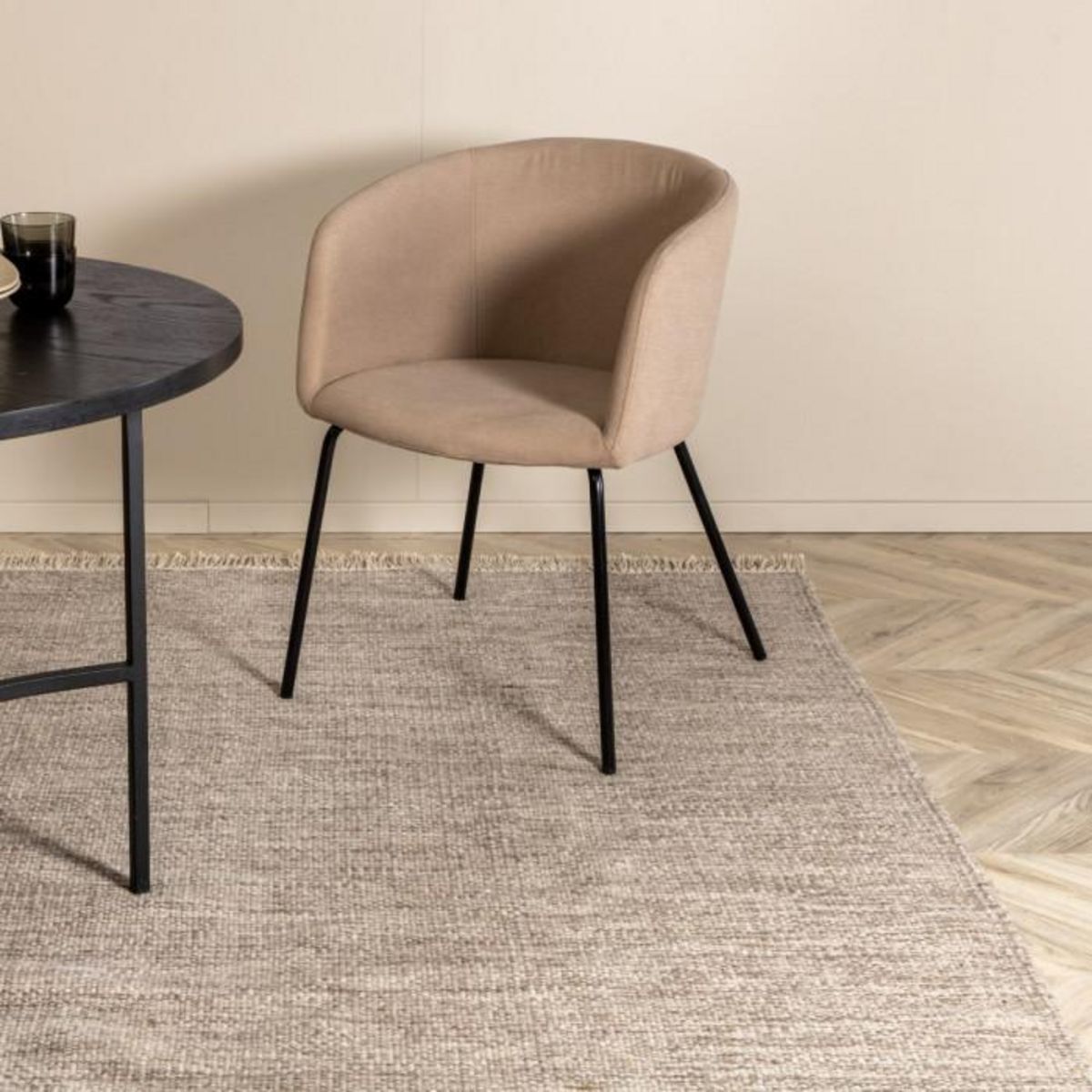 Paris Prix Tapis Design en Laine  Cyrus  160x230cm Beige