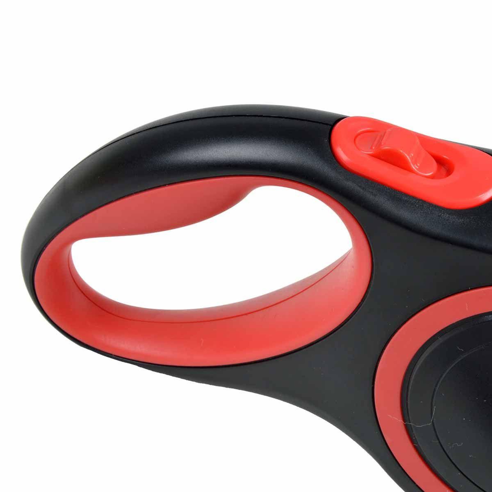 Voir la diapositive 3 : LOVE STORY Laisse rétractable chien  résistante  16cm rouge