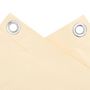 Voir la diapositive 4 : VIDAXL Ecran d'intimite de balcon creme 400x75 cm PVC