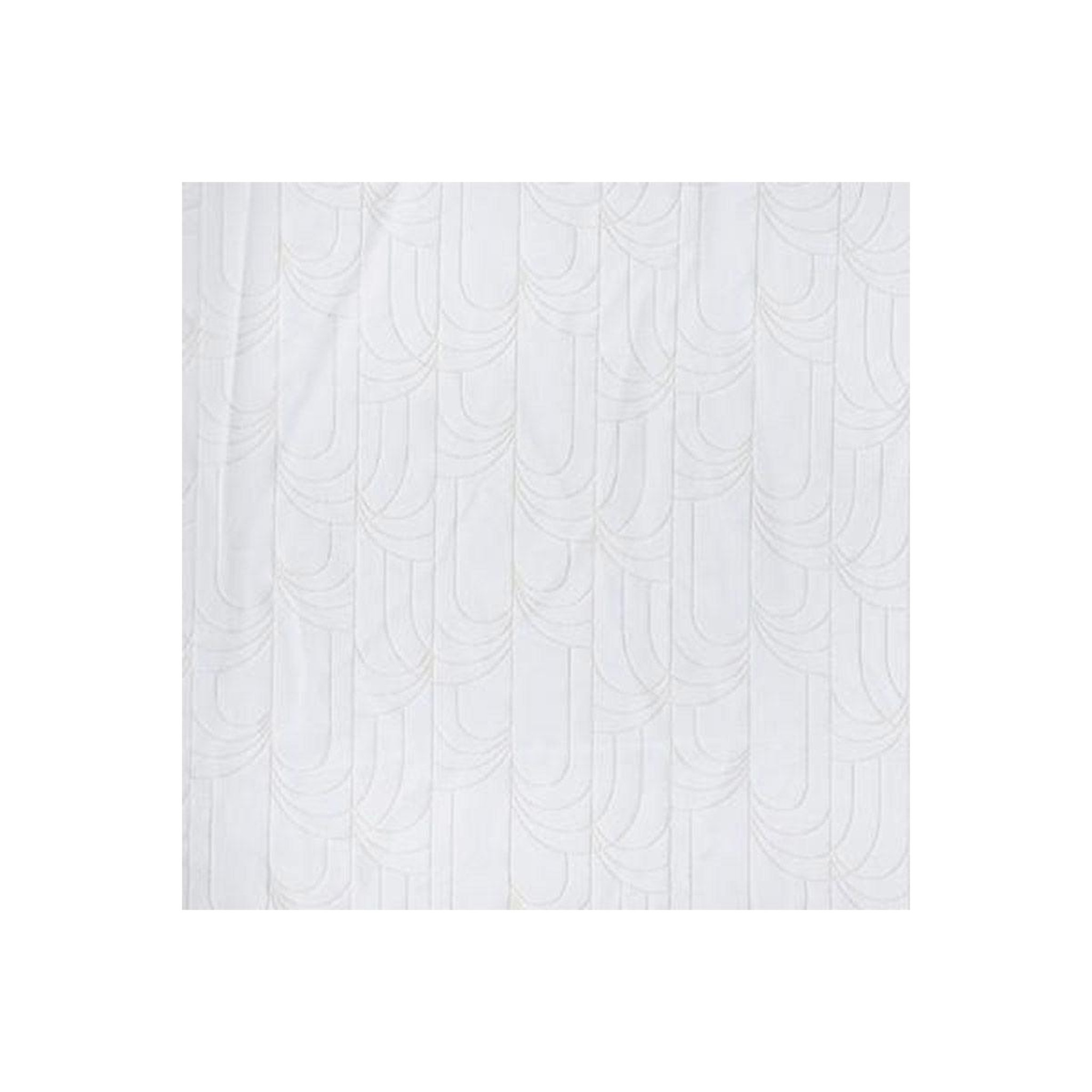 Voir la diapositive 2 : ATMOSPHERA Rideau voilage à œillets  ruben  140x240cm blanc
