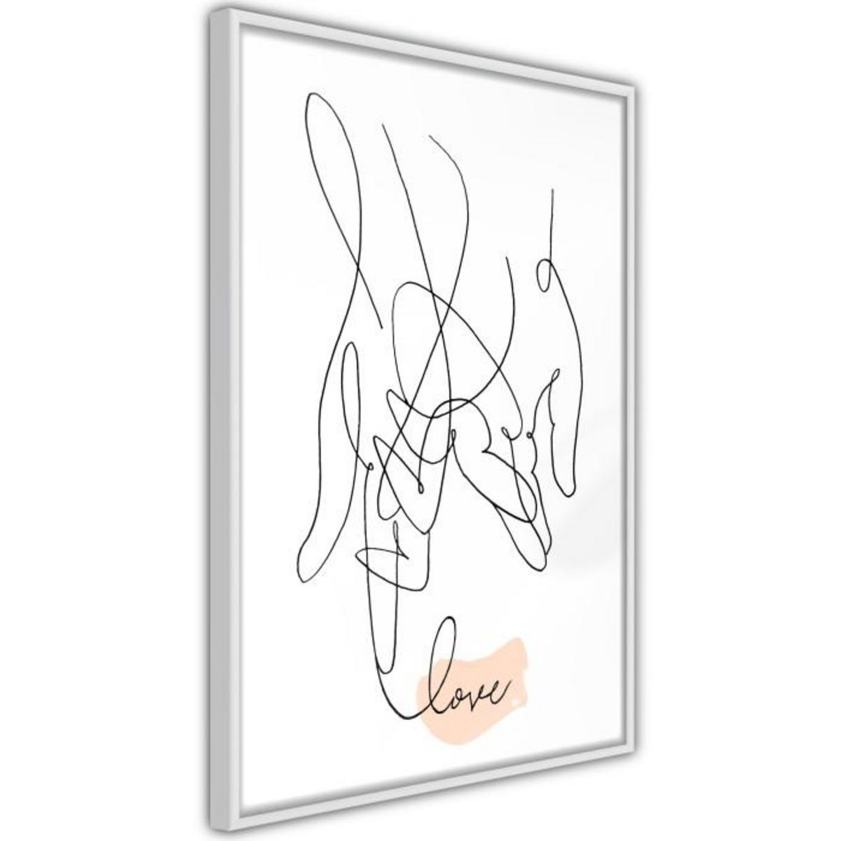 Paris Prix Affiche Murale Encadrée  Complicated Love