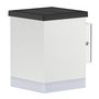 Voir la diapositive 1 : Lumisky Applique murale solaire SUNBOX Blanc Aluminium H11,5cm