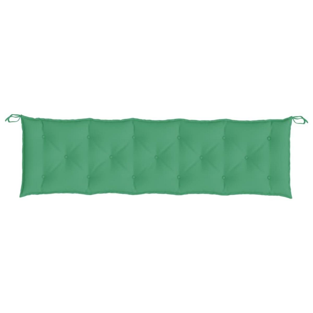 VIDAXL Coussin de banc de jardin vert 180x50x7 cm tissu oxford