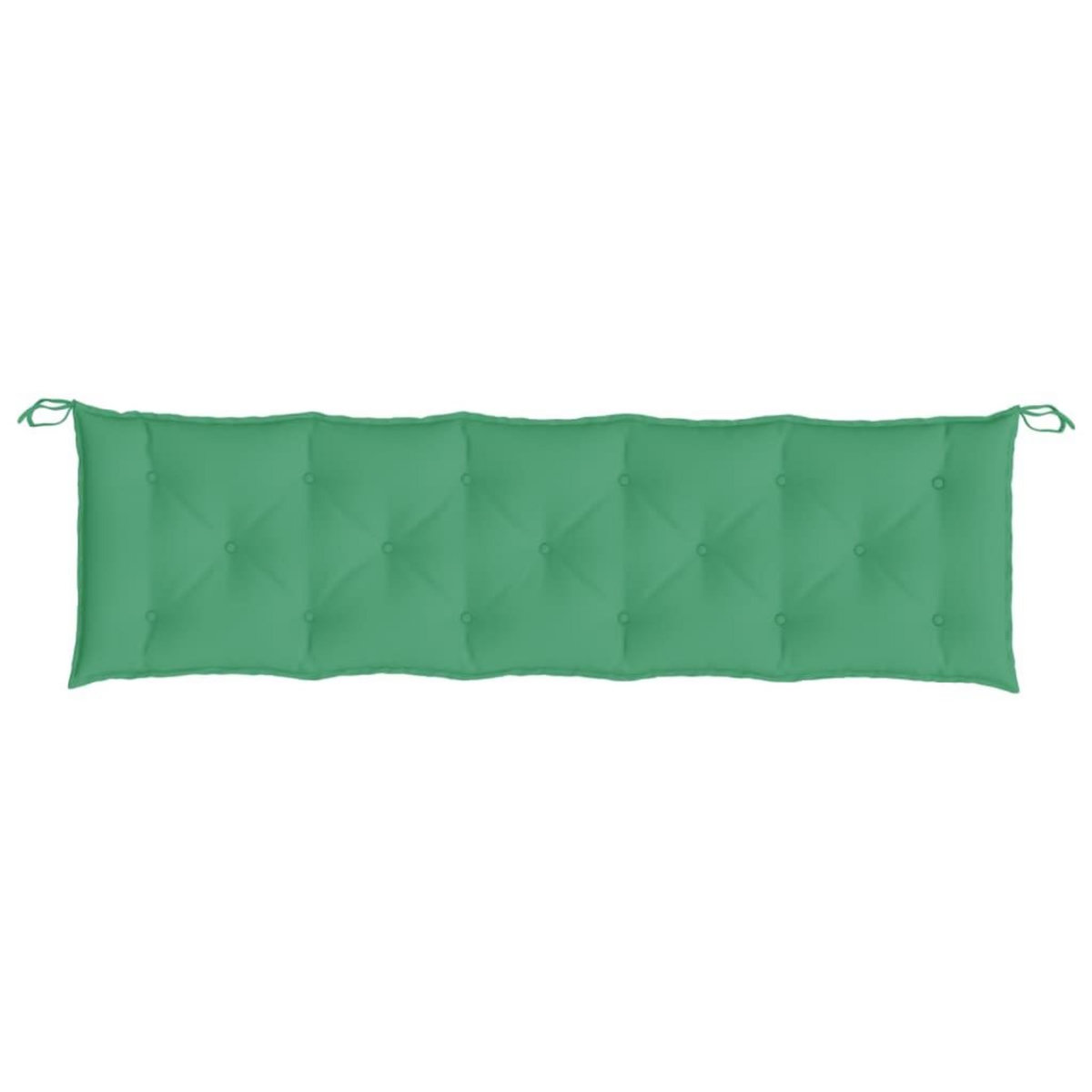 VIDAXL Coussin de banc de jardin vert 180x50x7 cm tissu oxford