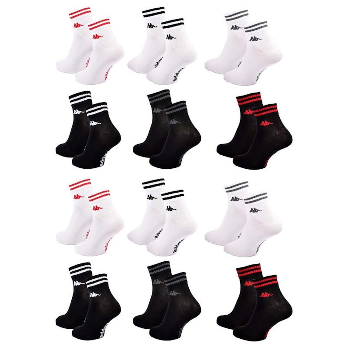 KAPPA Chaussettes KAPPA QUARTER