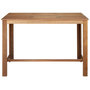Voir la diapositive 2 : VIDAXL Table de bar Bois d'acacia massif 150x70x105 cm