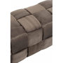 Voir la diapositive 5 : Paris Prix Pouf Design  3 Personnes  120cm Gris Foncé