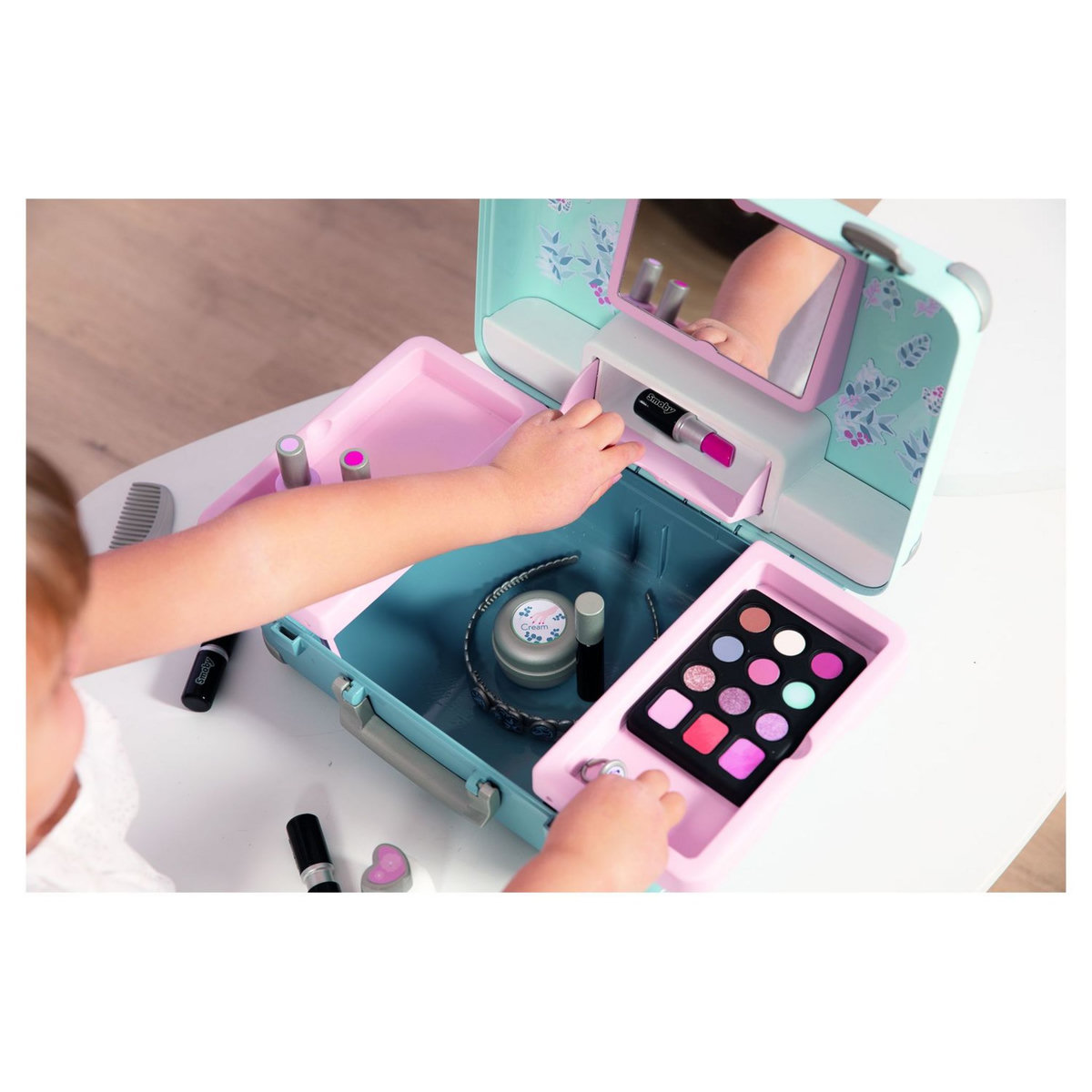 SMOBY Valise My Beauty - Vanity - 13 accessoires