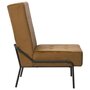 VIDAXL Chaise de relaxation 65x79x87 cm Marron Velours