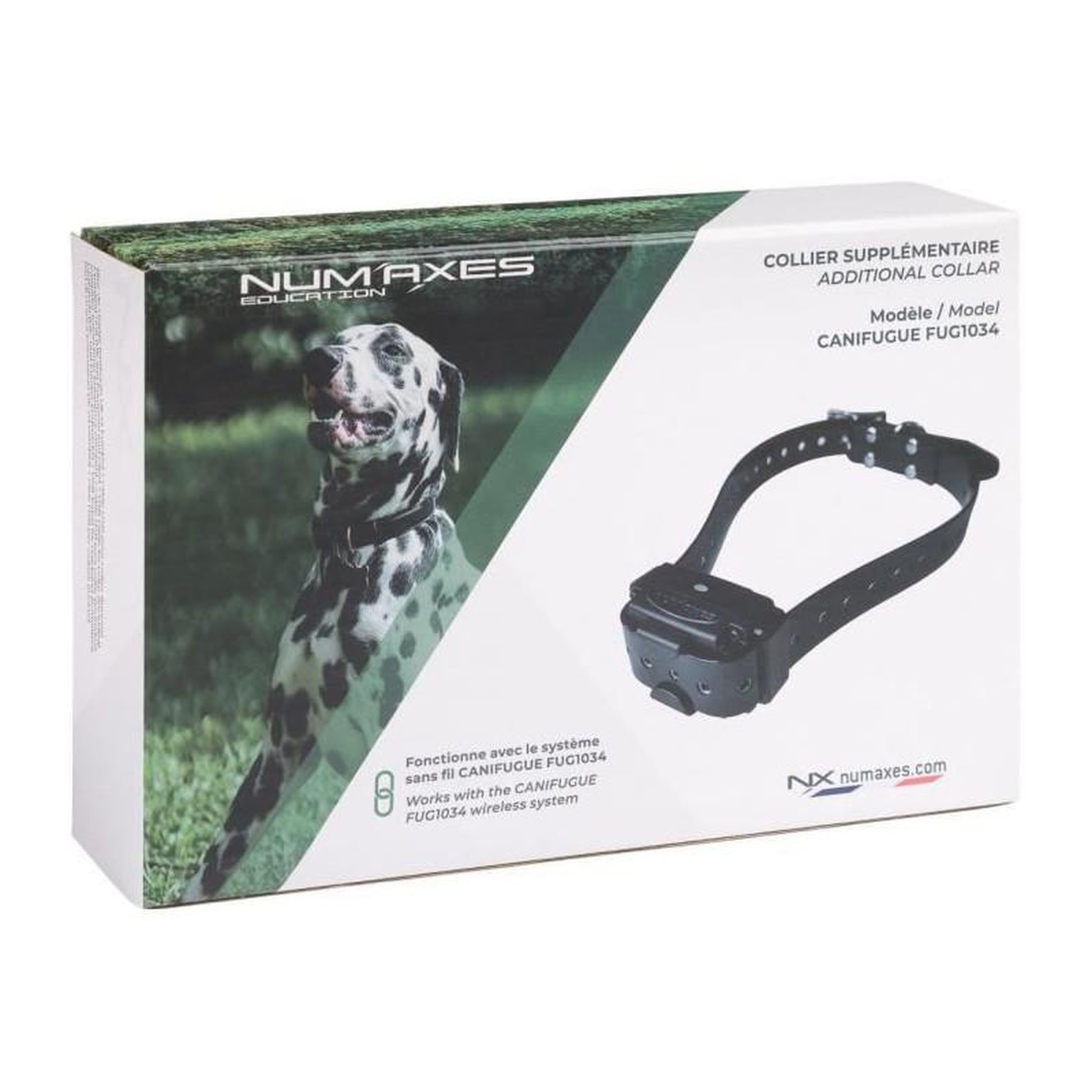 Voir la diapositive 2 : NUM'AXES Collier anti-fugue - NUM'AXES - CANIFUGUE FUG1034 - Noir