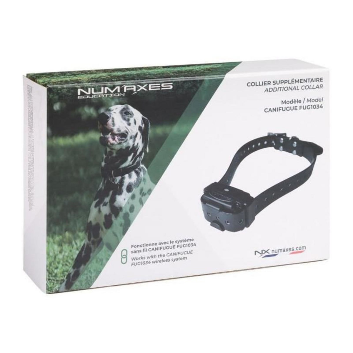 NUM'AXES Collier anti-fugue - NUM'AXES - CANIFUGUE FUG1034 - Noir