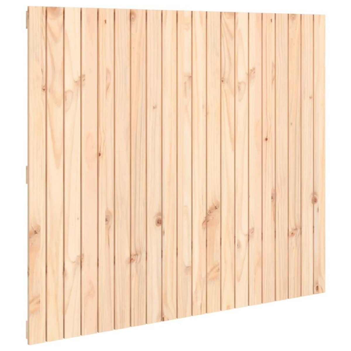 VIDAXL Tete de lit murale 127,5x3x110 cm Bois massif de pin