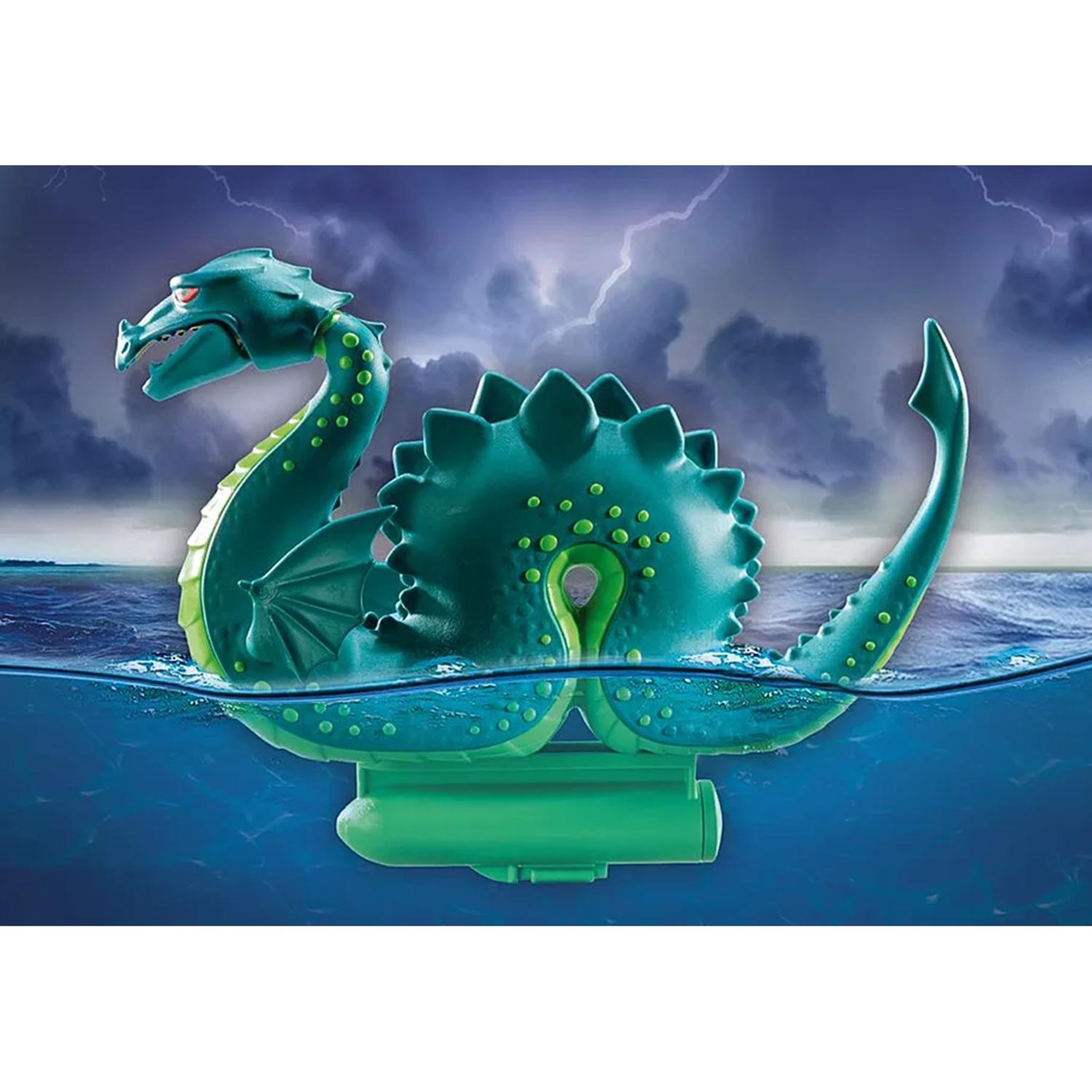 Voir la diapositive 5 : PLAYMOBIL Duo de Vikings, barque, canon et monstre marin
