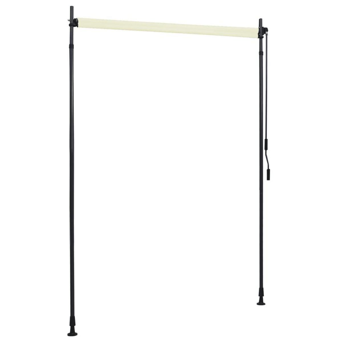 VIDAXL Store roulant d'exterieur 150 x 270 cm Creme
