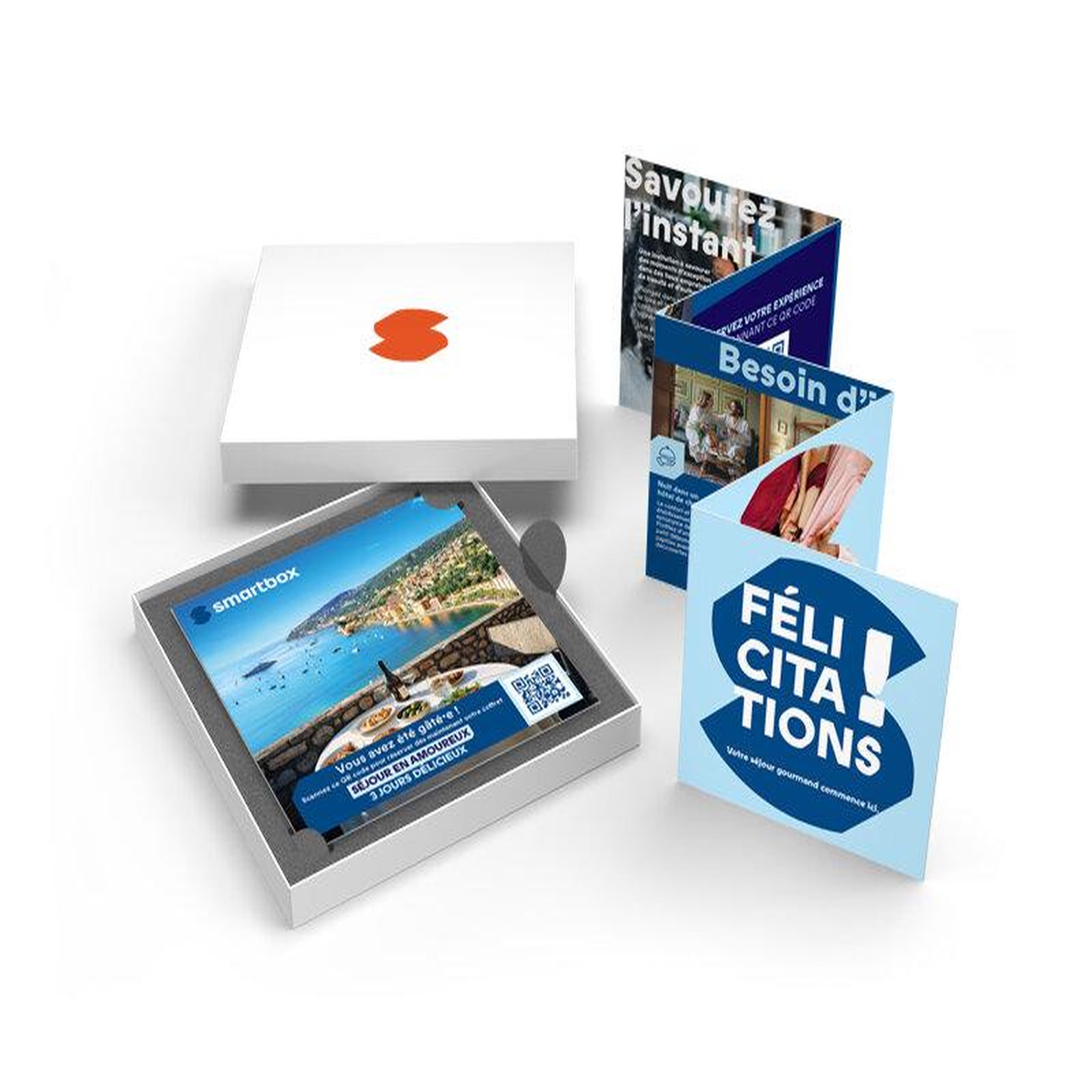 Voir la diapositive 2 : Smartbox Séjour en amoureux 3 jours délicieux - coffret cadeau séjour