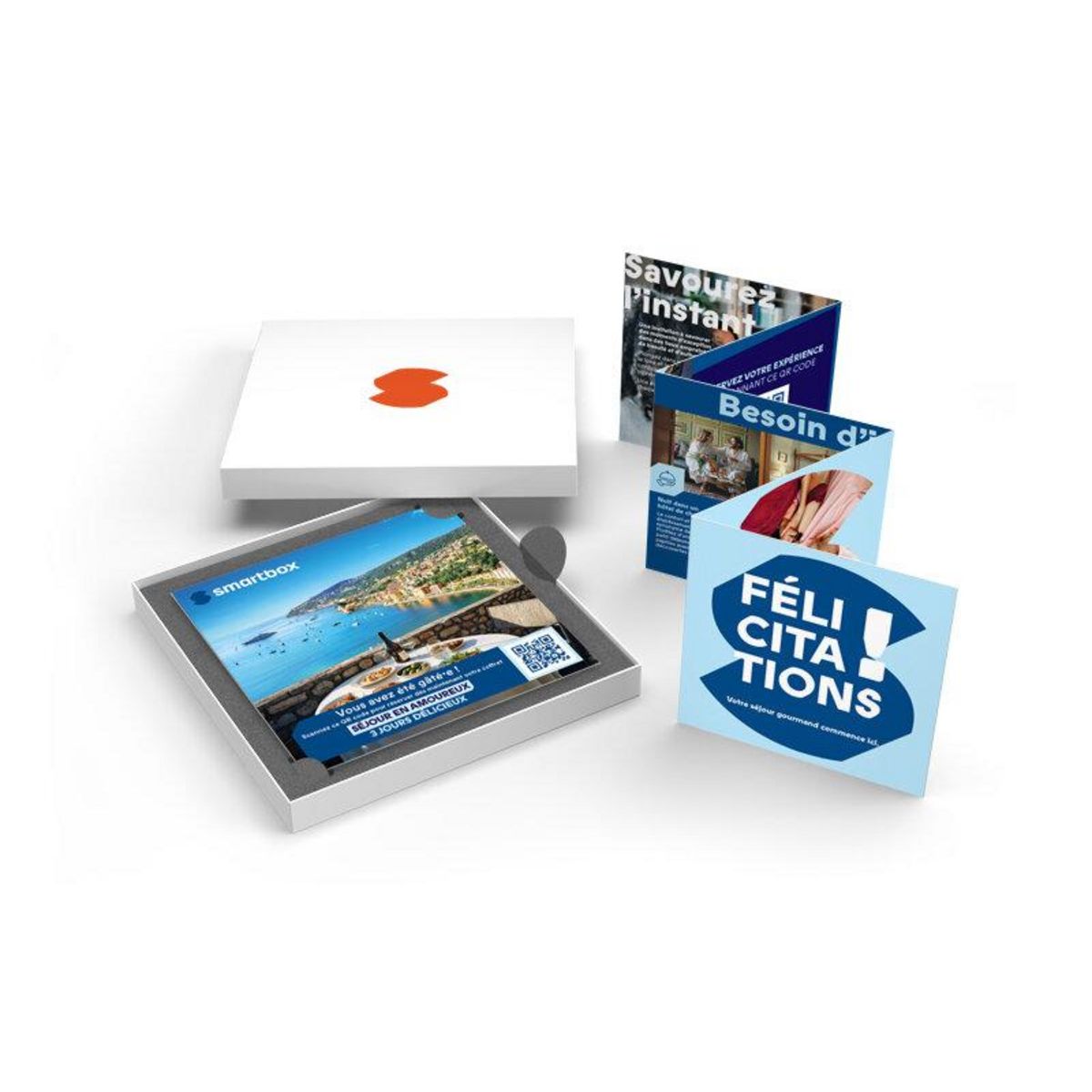 Smartbox Séjour en amoureux 3 jours délicieux - Coffret Cadeau Séjour