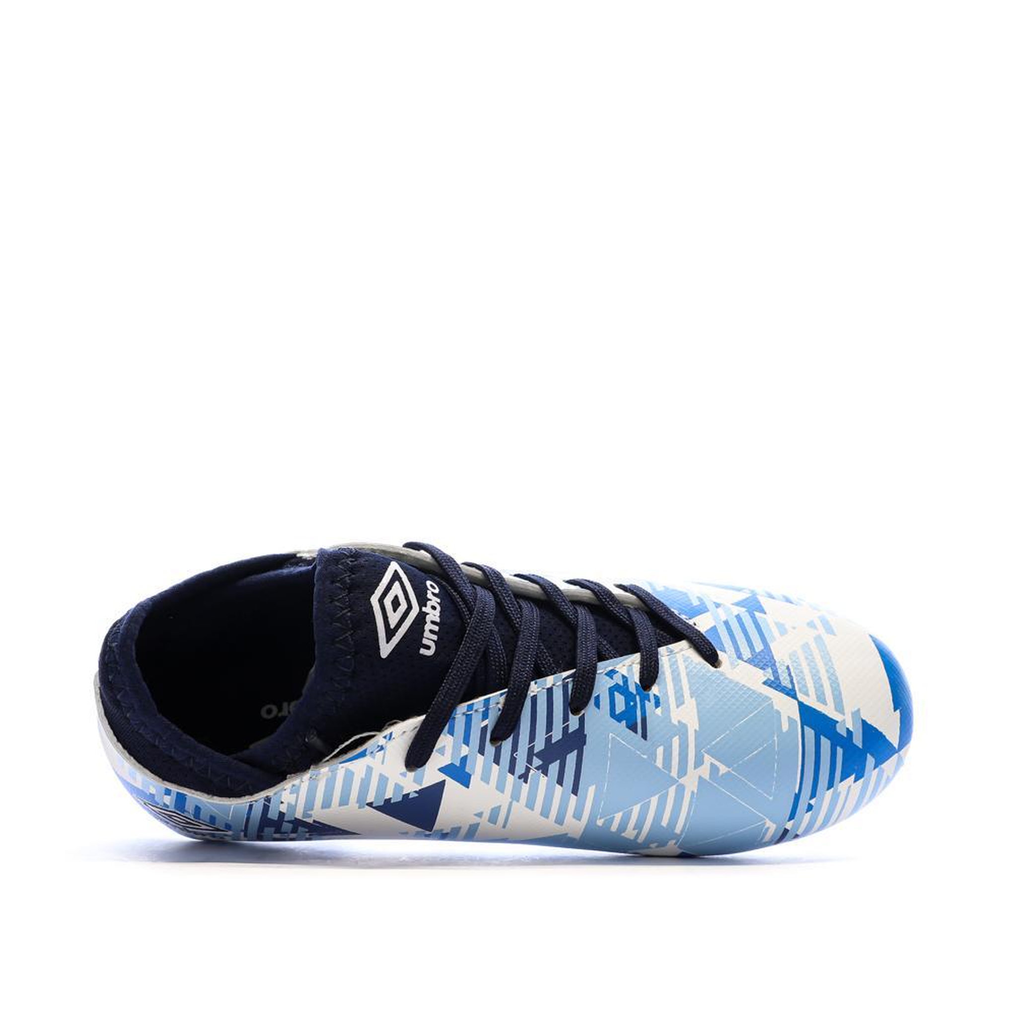 Voir la diapositive 4 : UMBRO Chaussures de Football Bleu/Blanc Garçon Umbro For FG