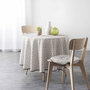 Voir la diapositive 2 : Paris Prix Nappe Antitache Imprimée  Salto  180cm Naturel