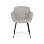 Voir la diapositive 2 : Paris Prix Fauteuil Design  Sead  80cm Gris