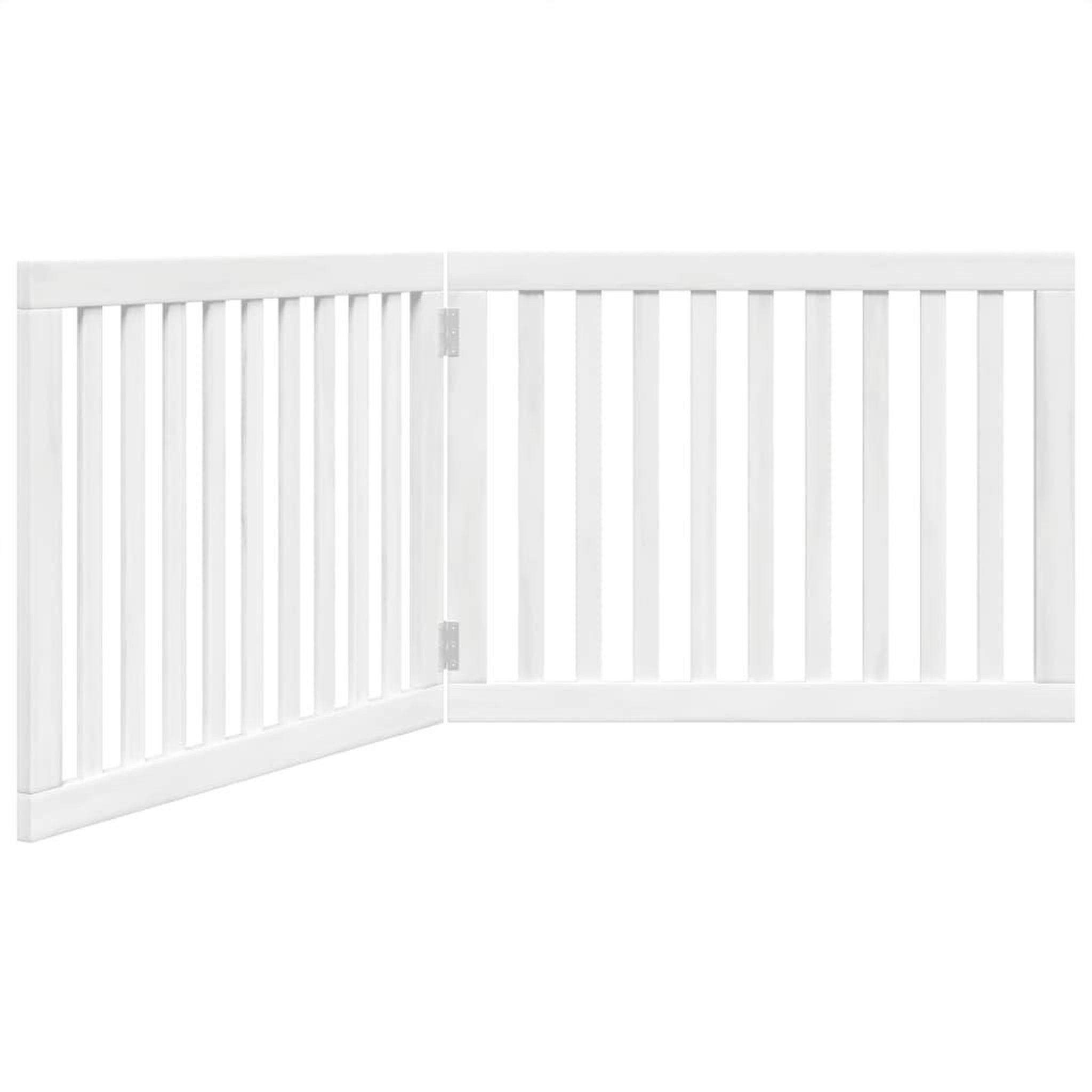 Voir la diapositive 2 : VIDAXL Barriere pour chien pliable 2 panneaux 160 cm bois de peuplier