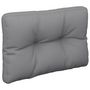 Voir la diapositive 5 : VIDAXL Coussins de palette lot de 2 gris tissu