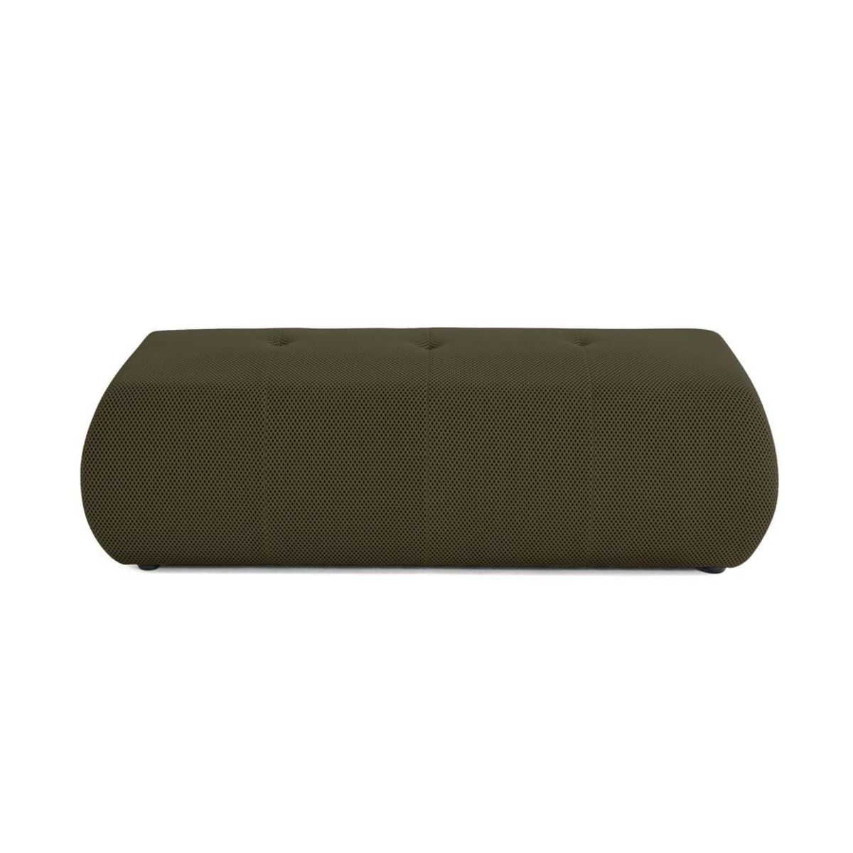 LISA DESIGN Onyx - pouf d'appoint - en tissu mailles 3d