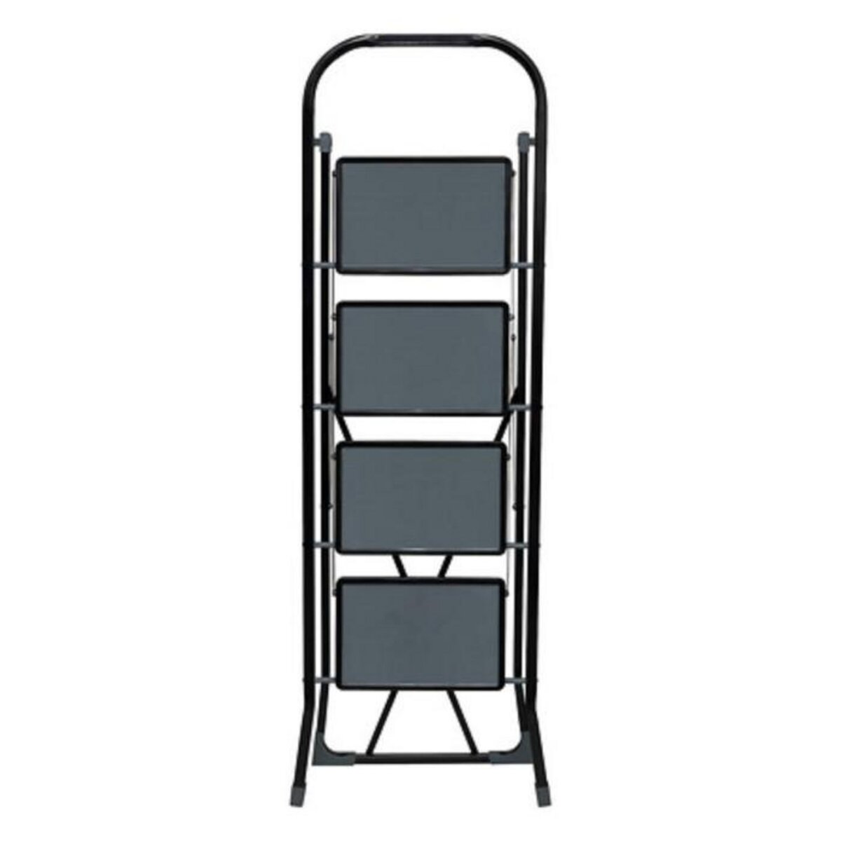 FIVE Escabeau 4 Marches  Pliant  124cm Noir