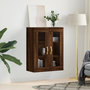 Voir la diapositive 3 : VIDAXL Armoire murale chene marron 69,5x34x90 cm
