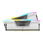 Voir la diapositive 1 : Corsair CORSAIR Vengeance RGB DDR5 - 32GB 2x16GB DIMM - 5200MHz - Unbuffered, 40-40-40-77, XMP 3.0, White Heatspreader, RGB LED, 1.25V