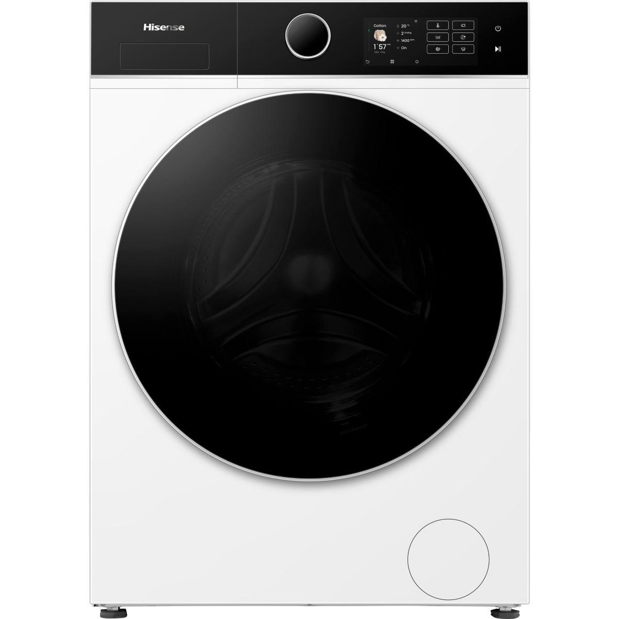 Hisense Lave linge compact ll front wf5i8043bwf ifit