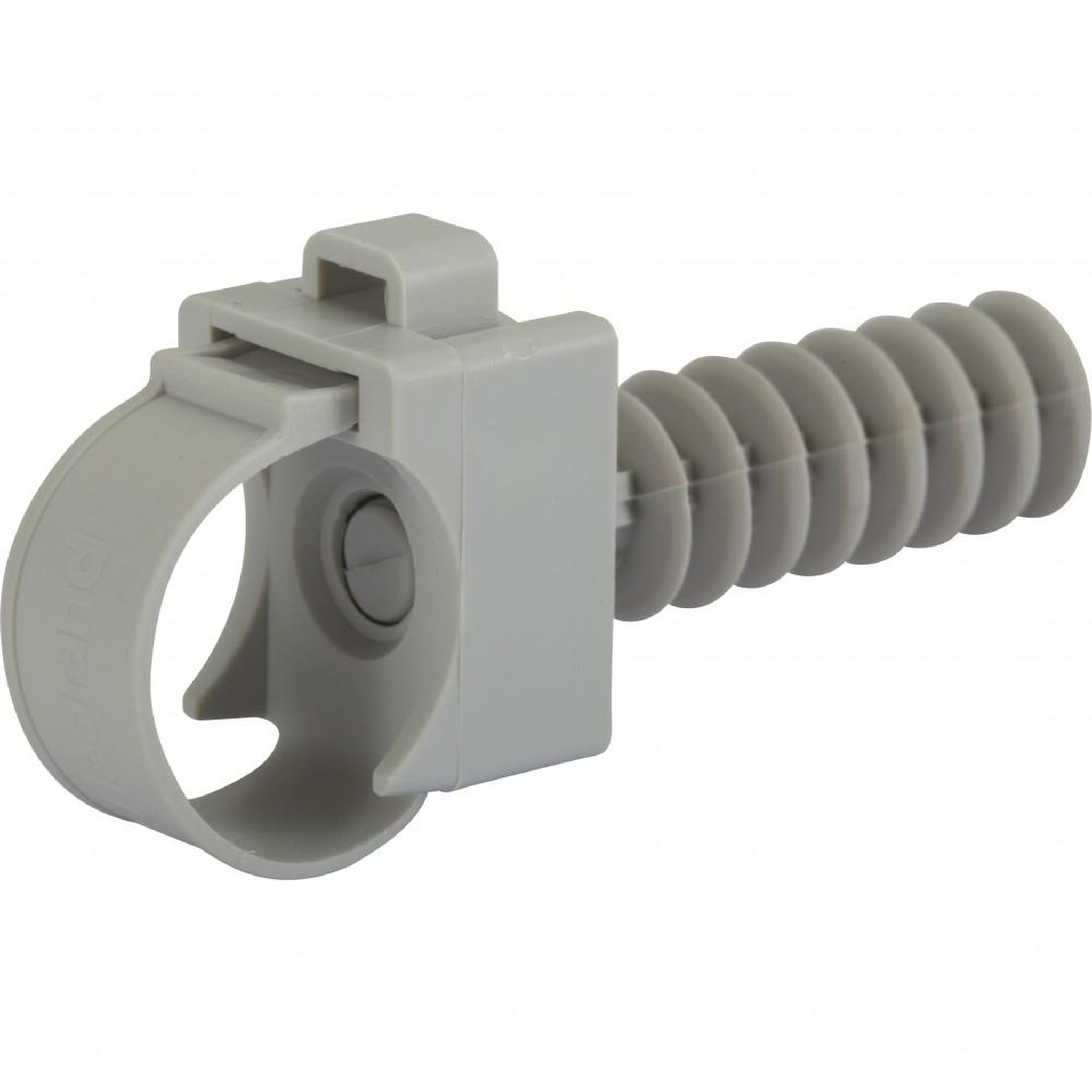 CENTRALE BRICO Lot de 10 fixes pour tube et chevilles, Diam.16, L.75 mm