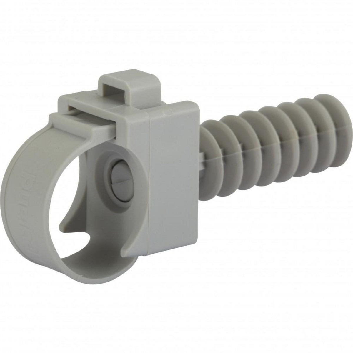 CENTRALE BRICO Lot de 10 fixes pour tube et chevilles, Diam.16, L.75 mm