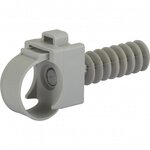 CENTRALE BRICO Lot de 10 fixes pour tube et chevilles, Diam.16, L.75 mm