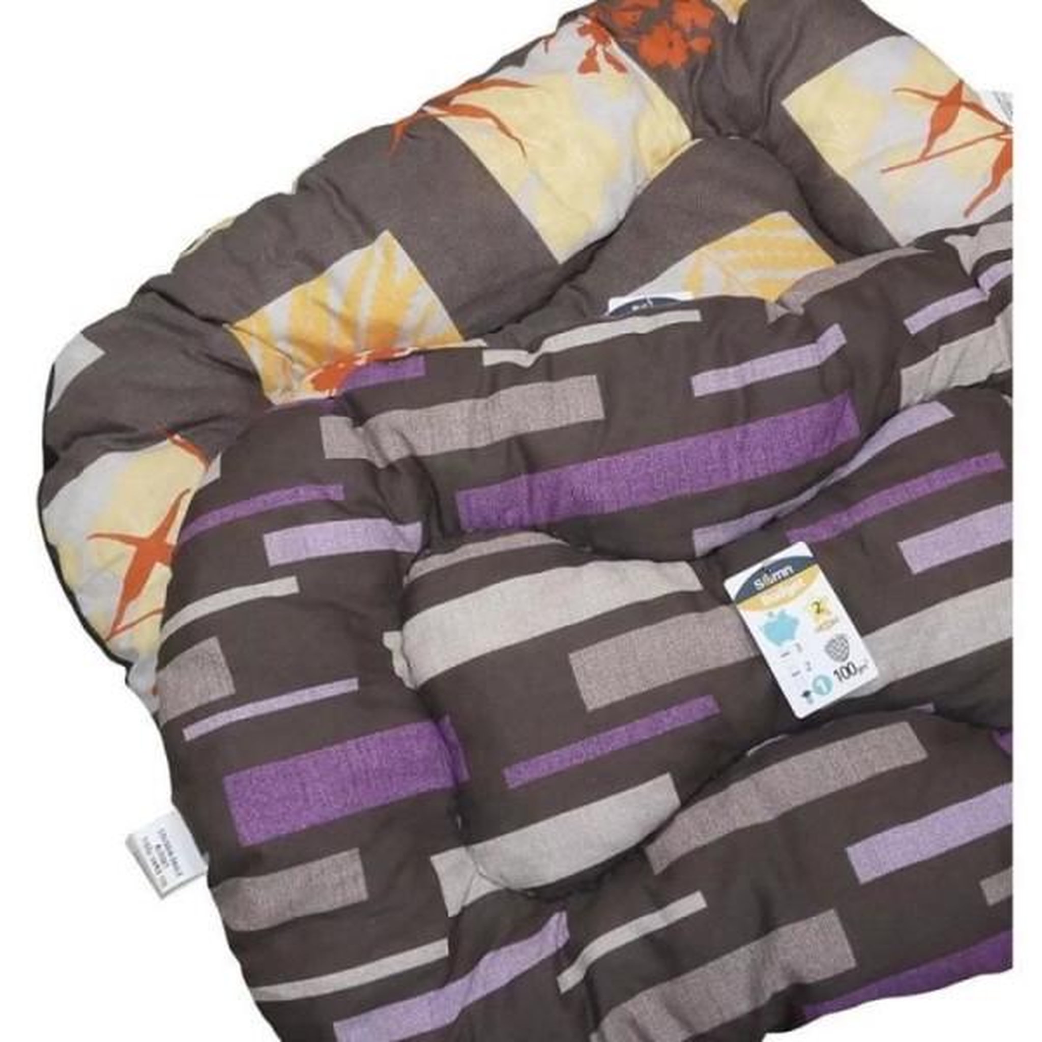 Voir la diapositive 2 : MARKET24 Couchage pour chien - AIME - Coussin Oval - 50 cm - Gris