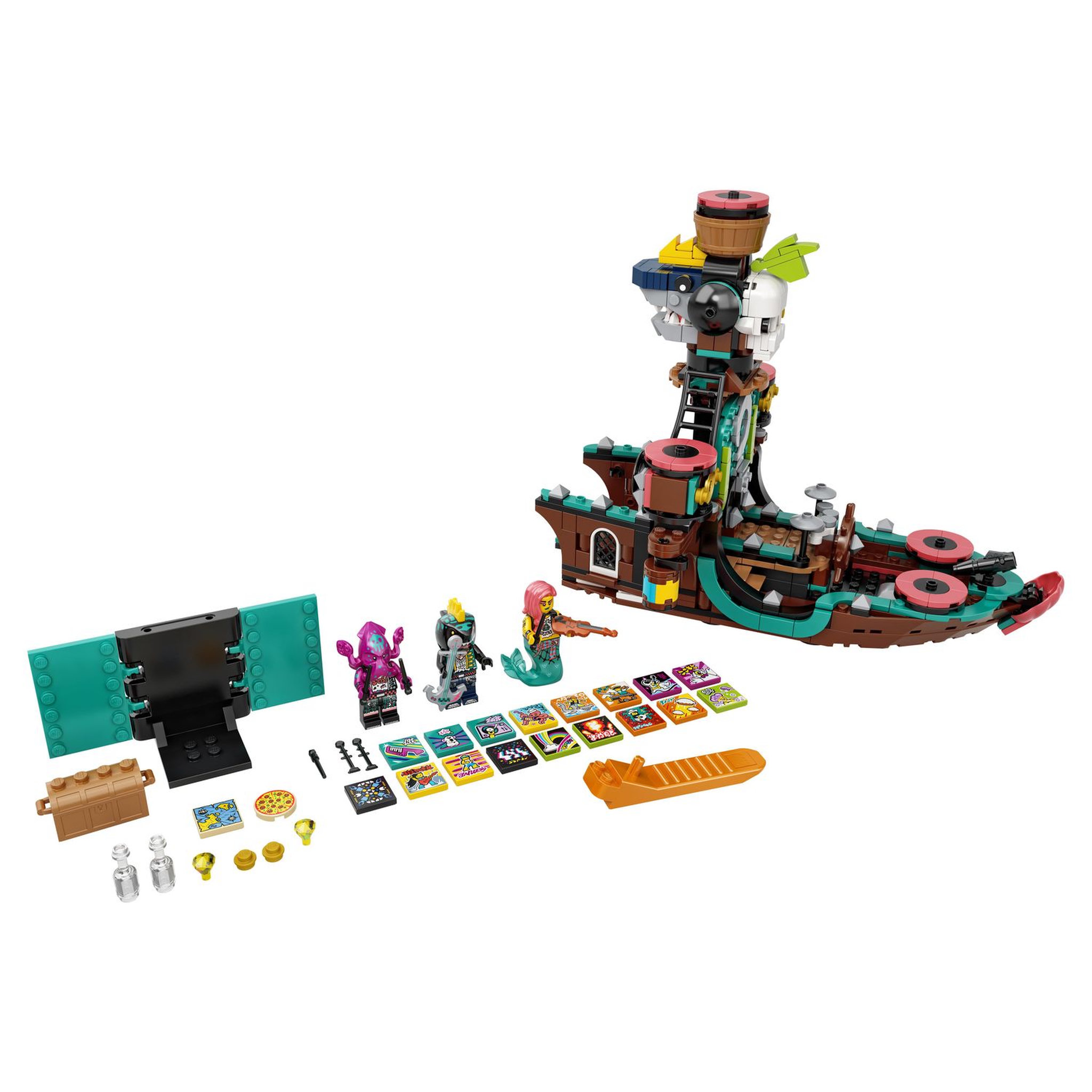 Voir la diapositive 2 : LEGO VIDIYO 43114 - Punk Pirate Ship BeatBox Music Video Maker dès 8 ans