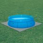 Voir la diapositive 5 : WERKAPRO Dalle pour piscine grise  50x50cm  3mm épaisseur  9 pièces WERKA PRO