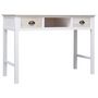 Voir la diapositive 3 : VIDAXL Table console 110x45x76 cm bois