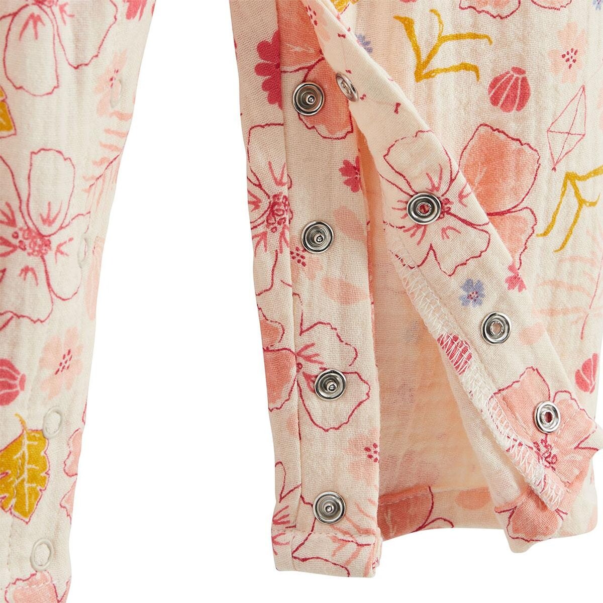 Petit Béguin Combinaison bébé en gaze de coton Santa Giulia