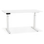 Voir la diapositive 1 : Paris Prix Bureau Design Réglable  Électrique  140cm Blanc