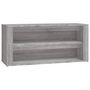 Voir la diapositive 2 : VIDAXL Etagere a chaussures Sonoma gris 100x35x45 cm Bois d'ingenierie