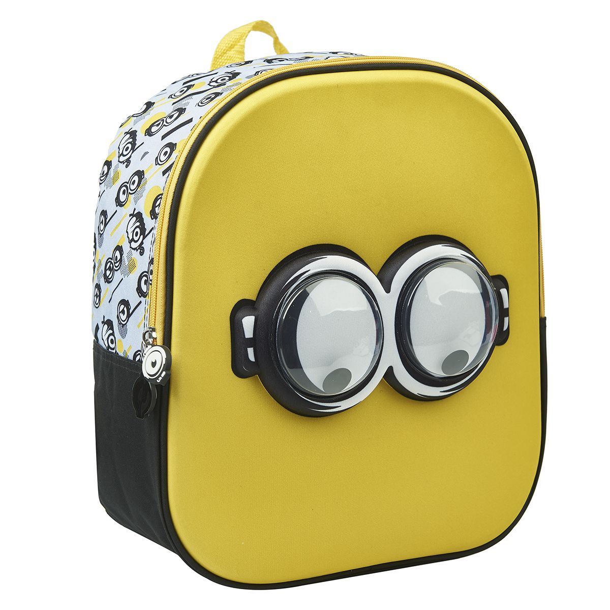 Sac maternelle 3D jaune Minions