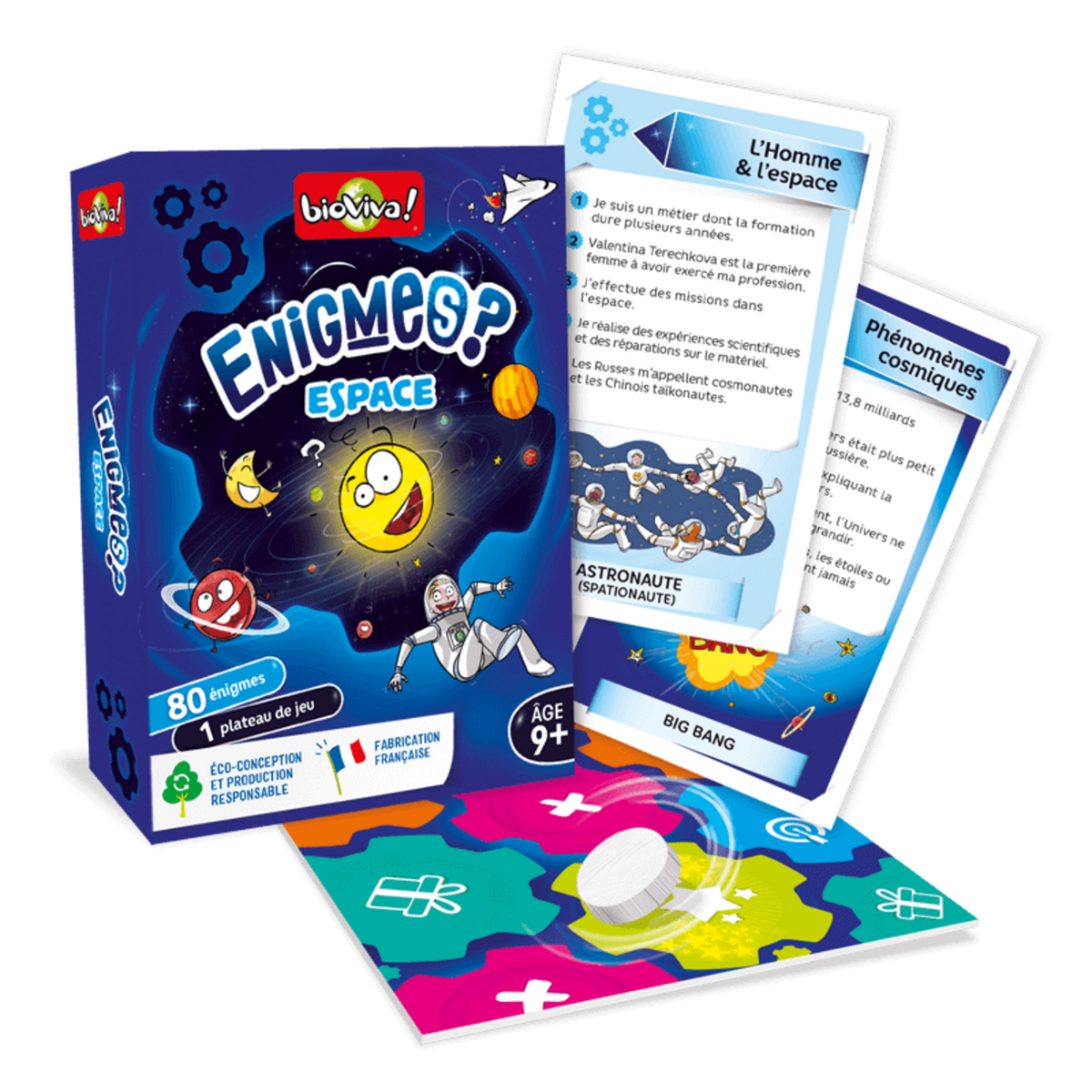 Bioviva Jeu de société Bioviva Enigmes - Espace