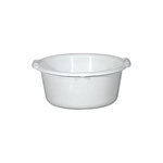 BASSINE RONDE 20L Ø43 BLANC ALIMENTAIR ALUMINIUM ET PLASTIQ - B20B