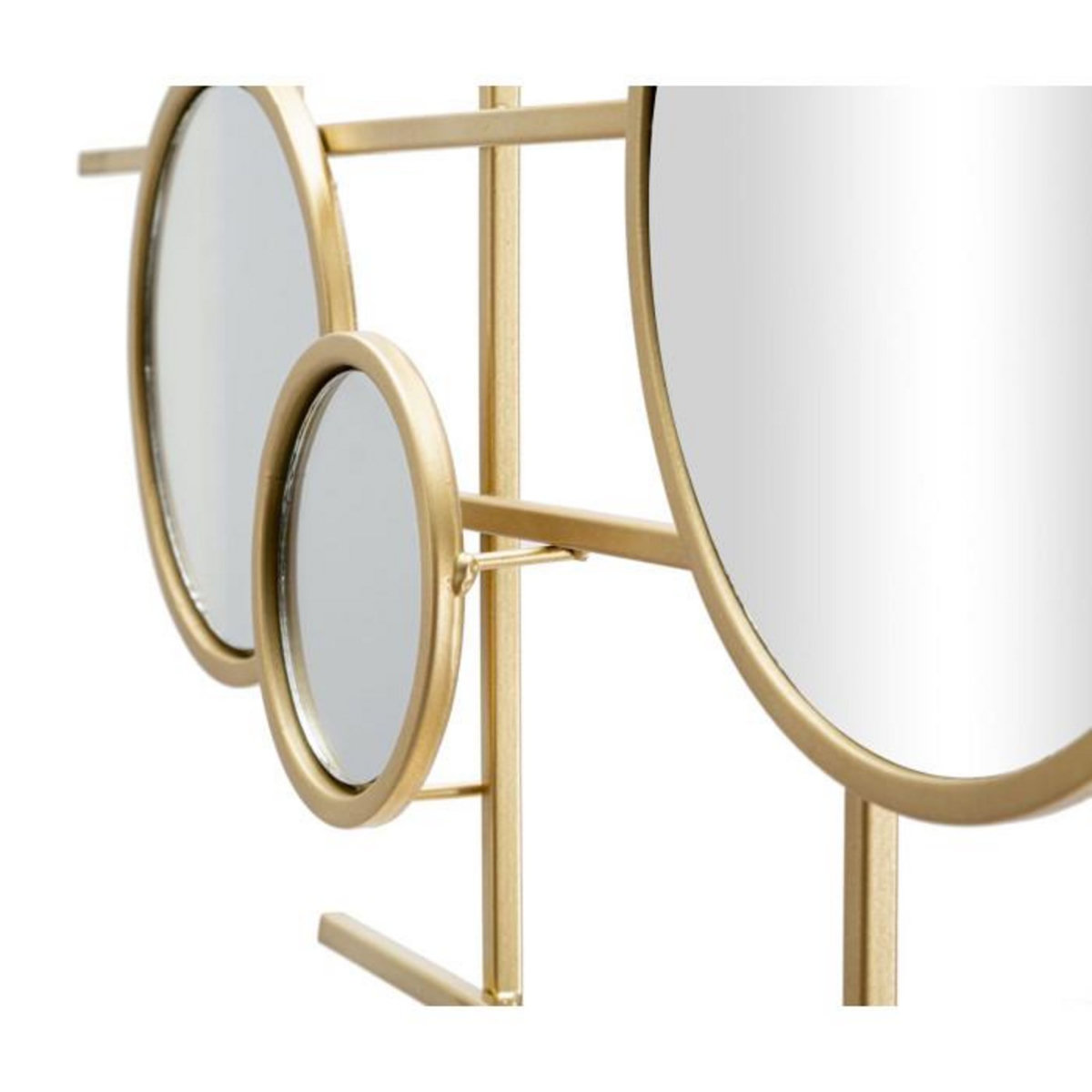 Paris Prix Miroir Mural Composition Déco  Gloxy  117cm Or