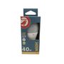 Voir la diapositive 1 : AUCHAN Ampoule LED E27 40W mini - Blanc chaud