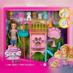 MATTEL Poupée Barbie Stacie avec set de jeu et accessoires multicolores