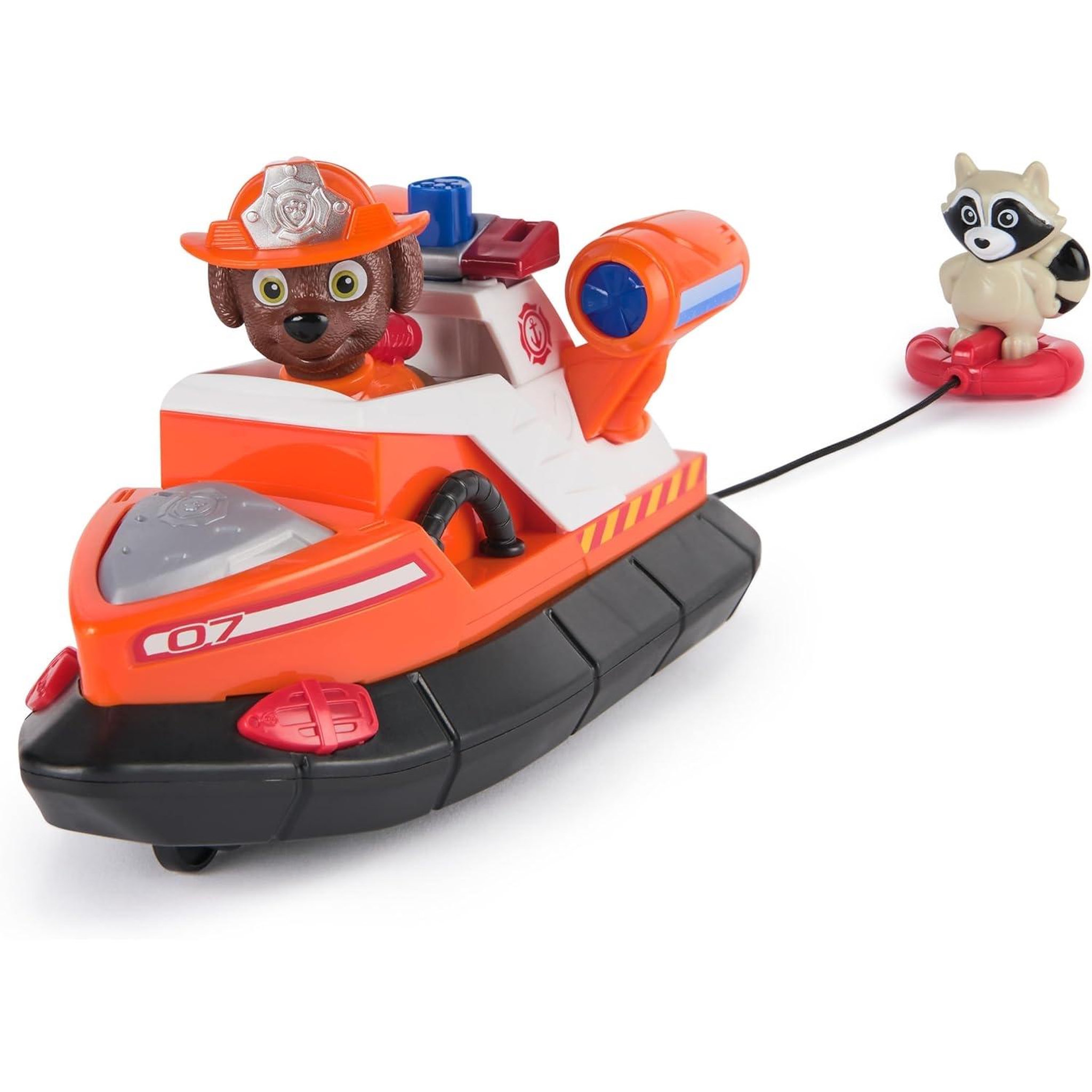 Voir la diapositive 2 : SPIN MASTER Paw Patrol Fire Rescue - Zuma avec le canot de sauvetage